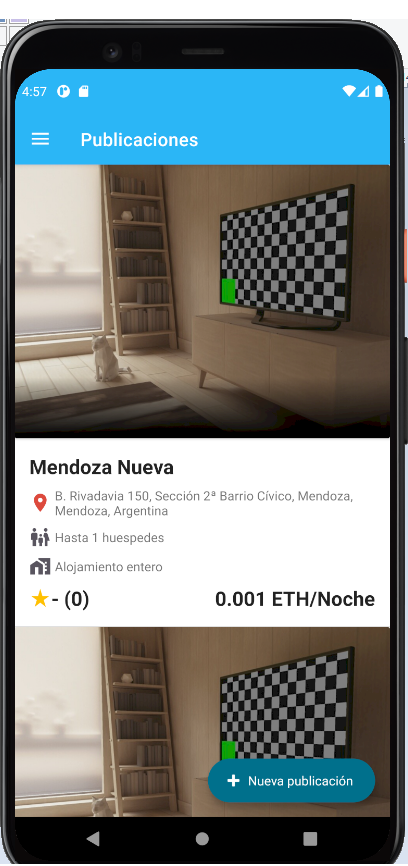 App Home Anfitrión