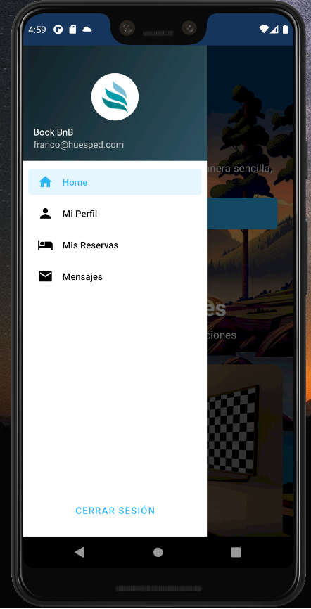 App Navegación