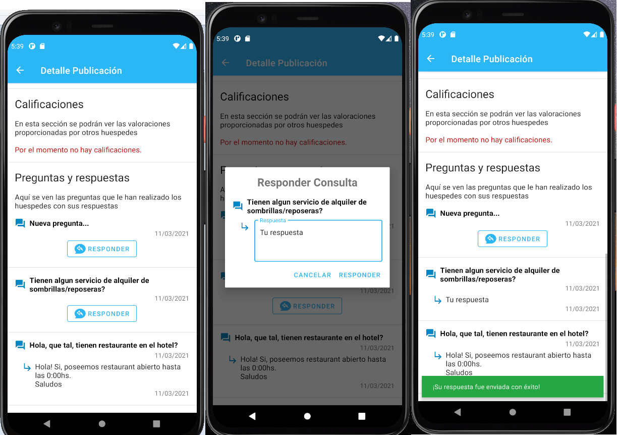 App Navegación